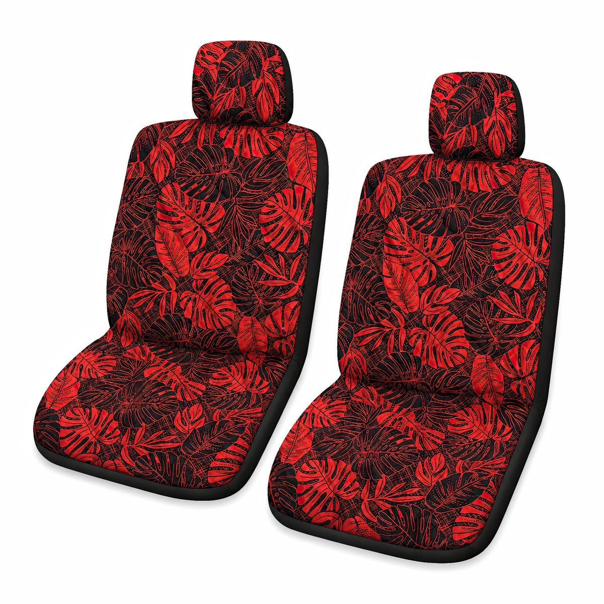 Forest Fern Black/Red