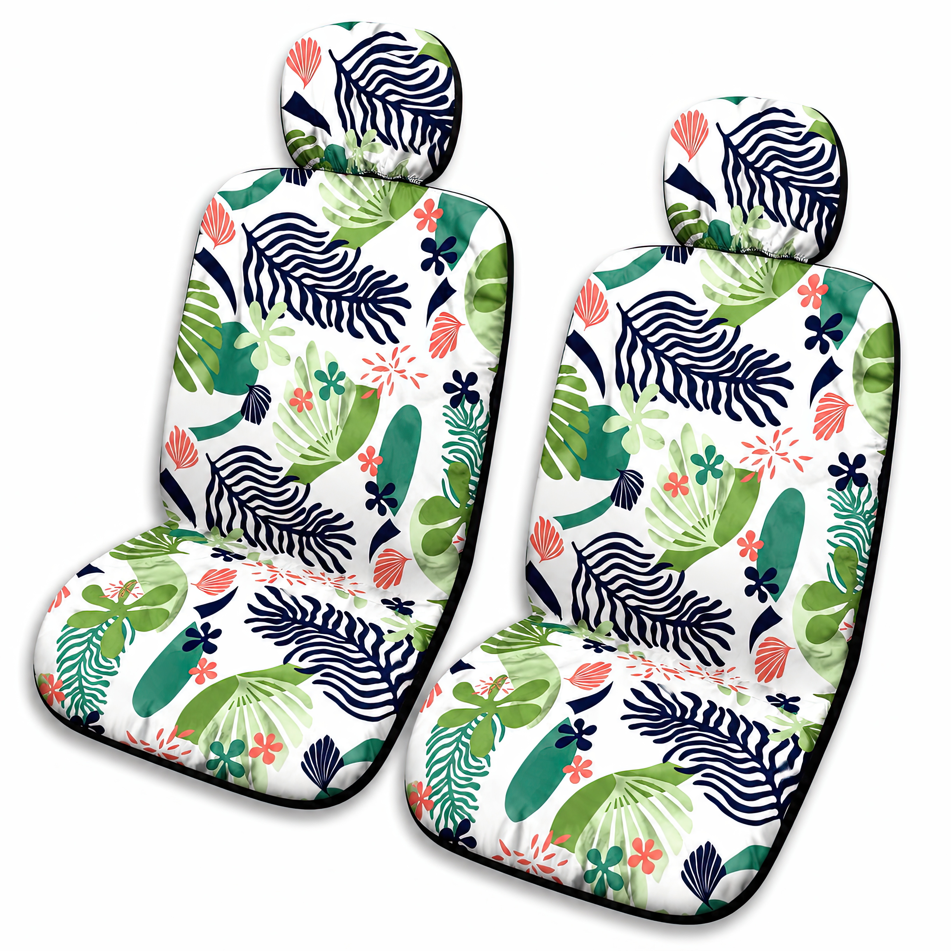 Shell Fern Cream/Green