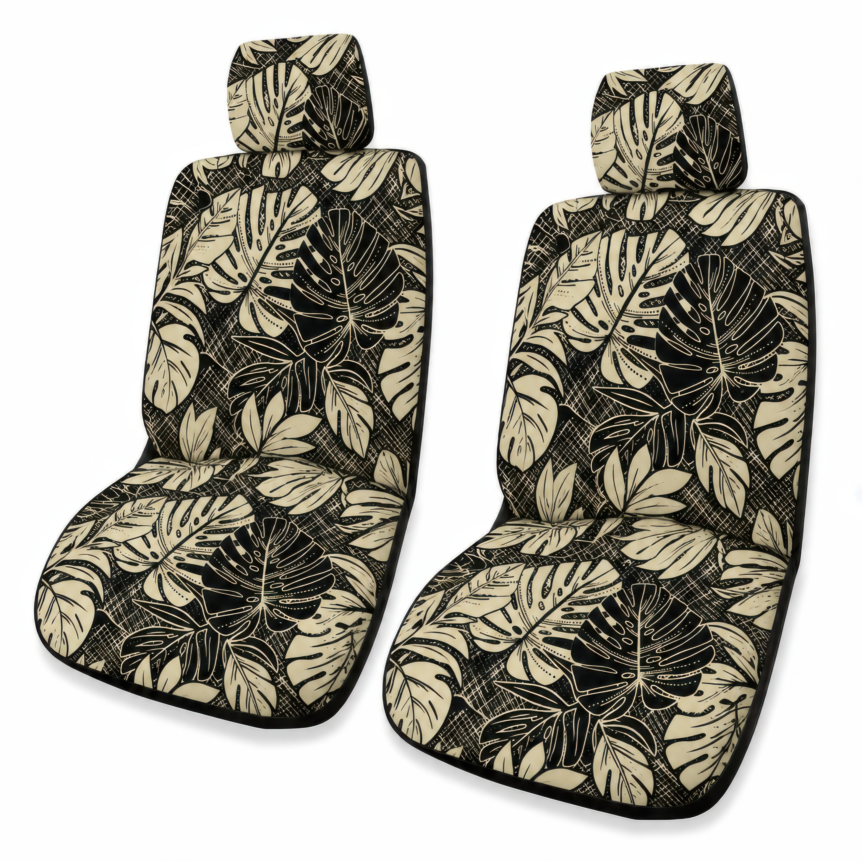 Forest Fern Black/Cream