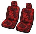 Forest Fern Black/Red