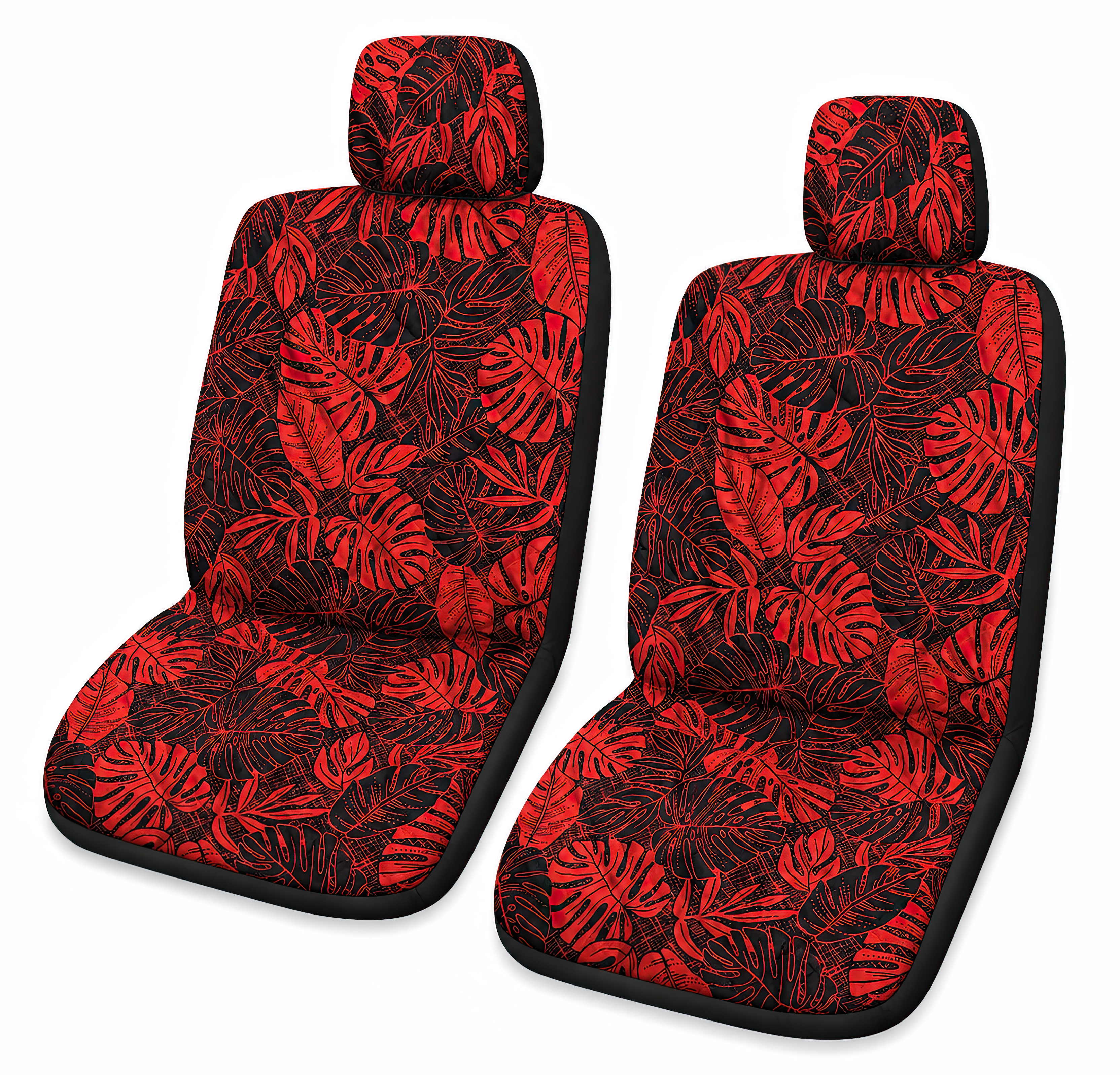 Forest Fern Black/Red
